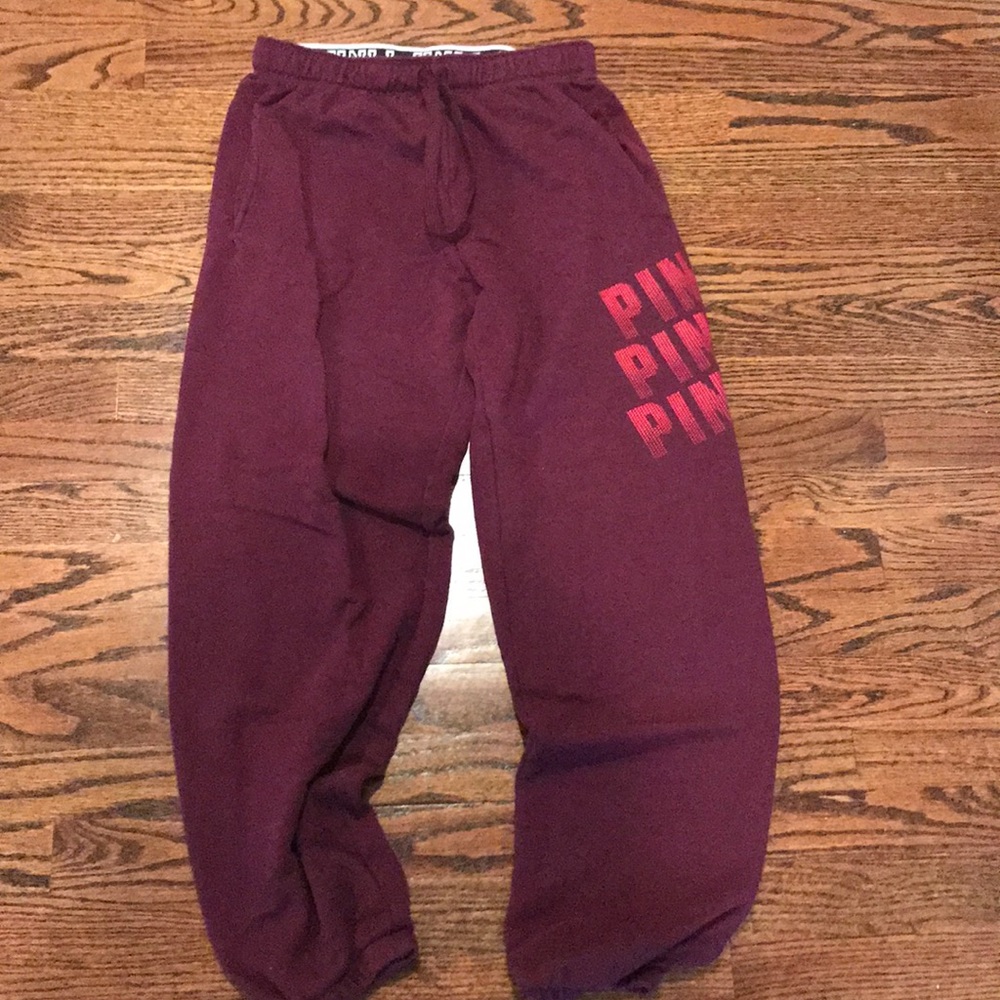 Pink vs sweatpants